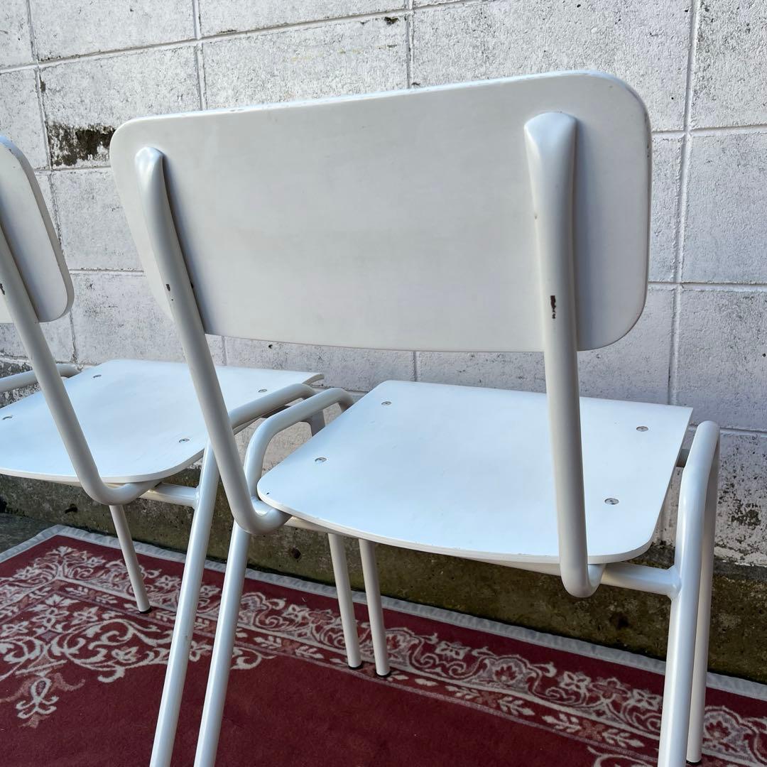 2点セット◾️ Francfranc フランフラン スタッキングチェア 椅子 A