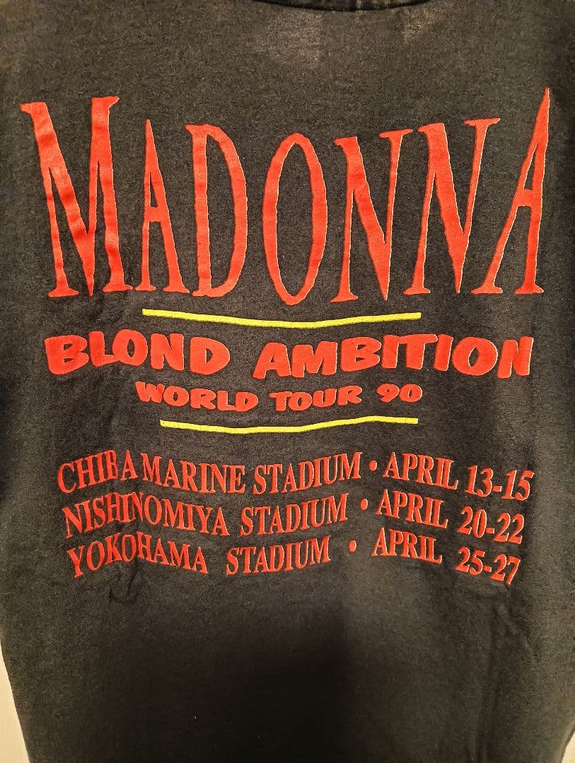 MADONNAマドンナツアーTシャツ