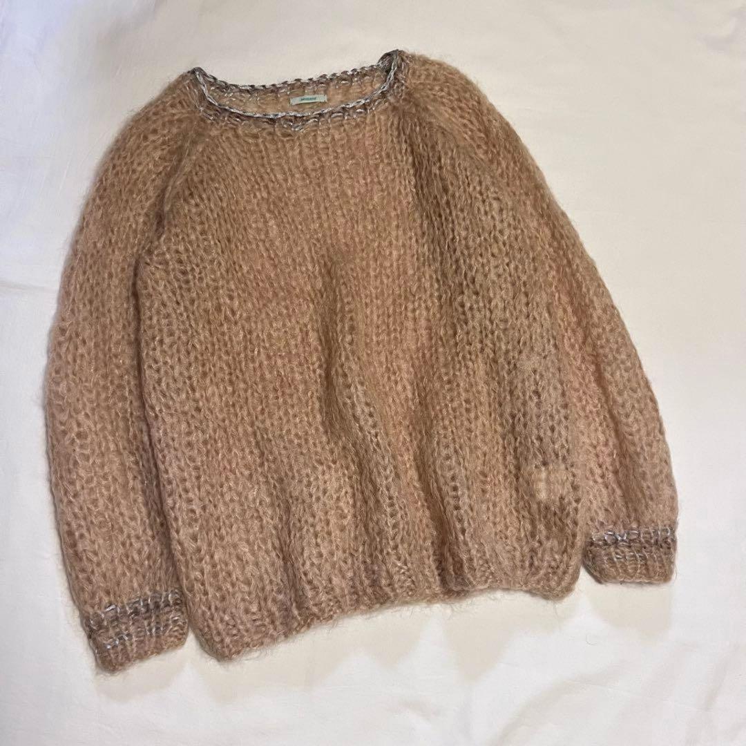 マイアミMaiami透かし編みモヘアニットふわふわ