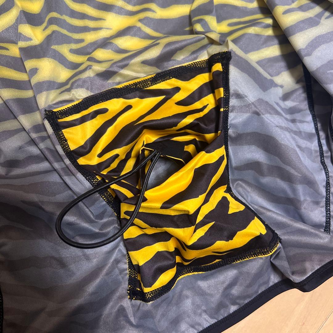 TEAMDREAM bicycling タイガー柄ジレ