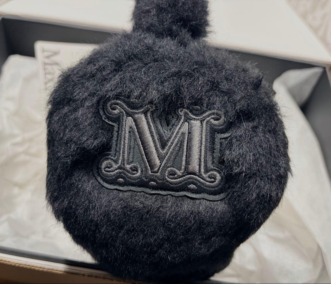 完売品Max Mara テディベア イヤーマフ 黒