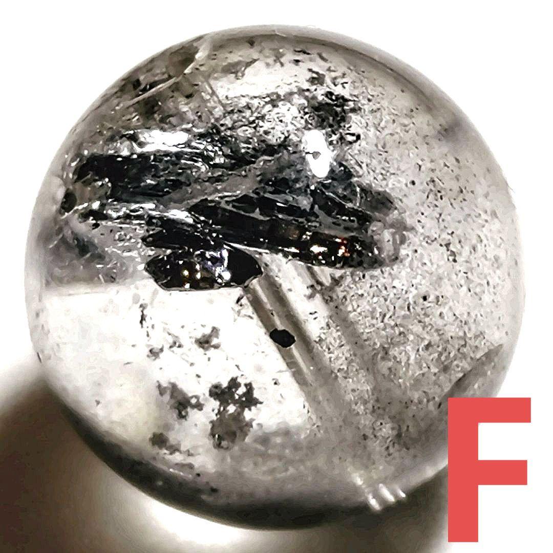 ★リッチスティブナイトinクォーツ 11.5ミリ珠 ビーズF(SA+)