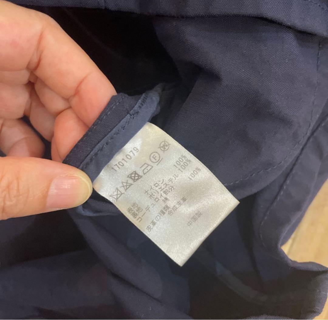 美品バブアー　barbour border ボーダー　サイズL 濃紺