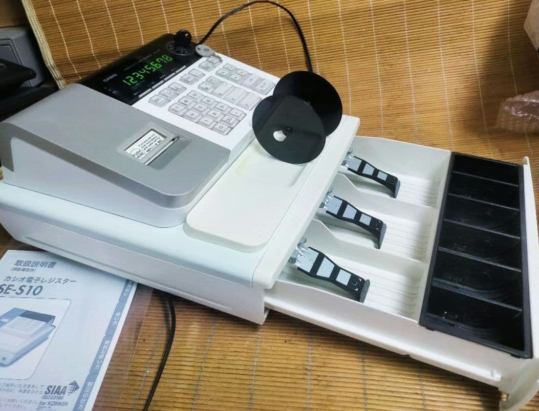 カシオレジスター　SE-S10　人気機種　送料無料　261810