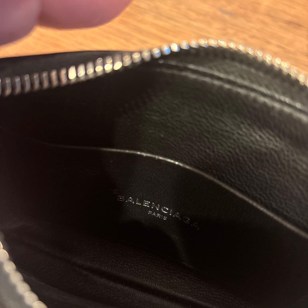 BALENCIAGA ブラックレザー ケース