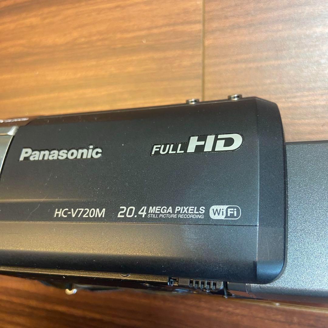 Panasonic HC-V720M ブラック ビデオカメラ 3033