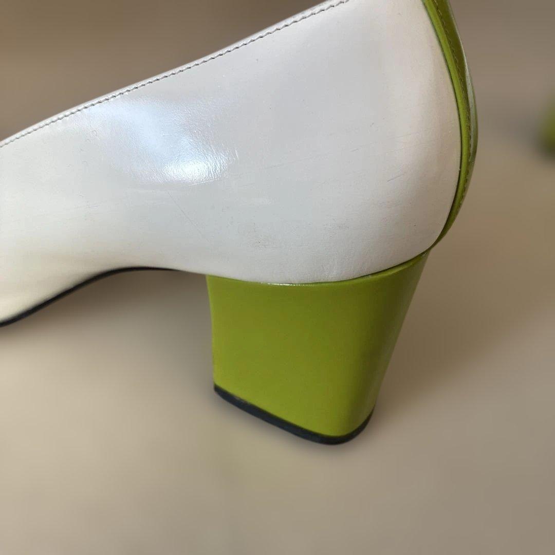 GUCCI グッチ　パンプス　エナメル　ホースビット 24.5