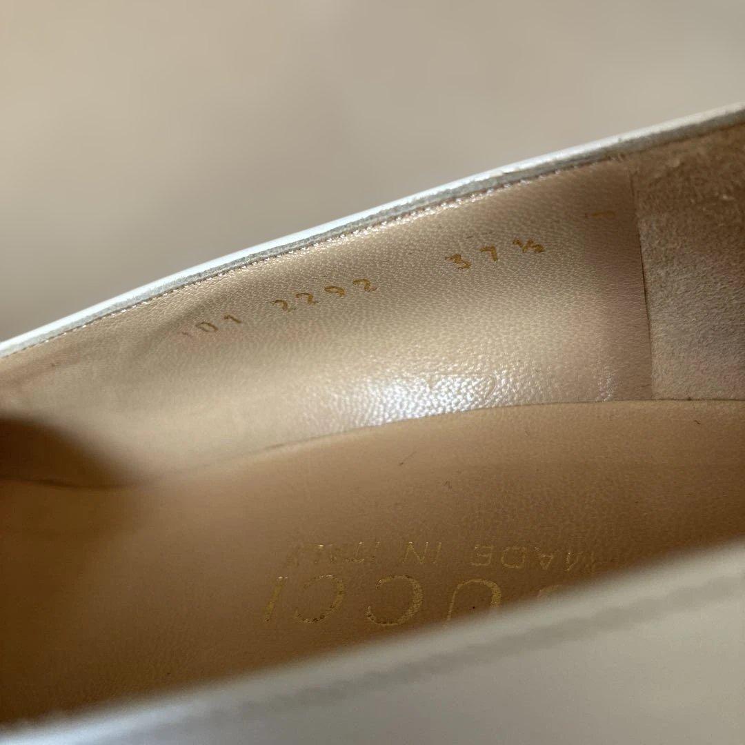 GUCCI グッチ　パンプス　エナメル　ホースビット 24.5