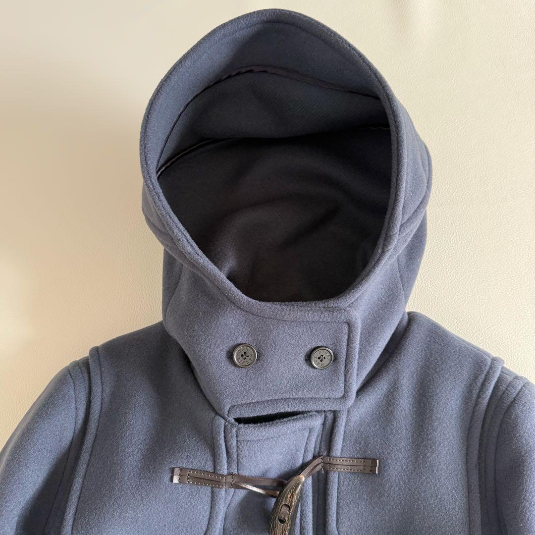 美品　マッキントッシュロンドン　ダッフルコート　くすみブルー　40 紺