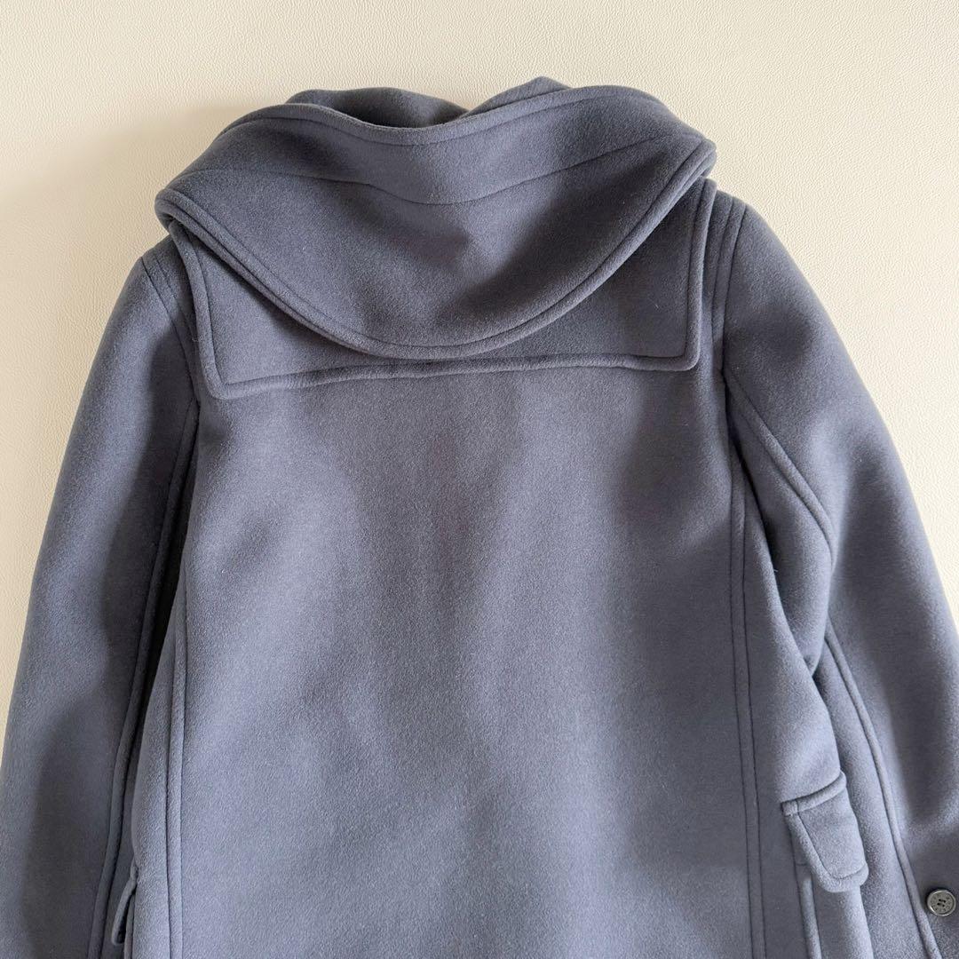 美品　マッキントッシュロンドン　ダッフルコート　くすみブルー　40 紺