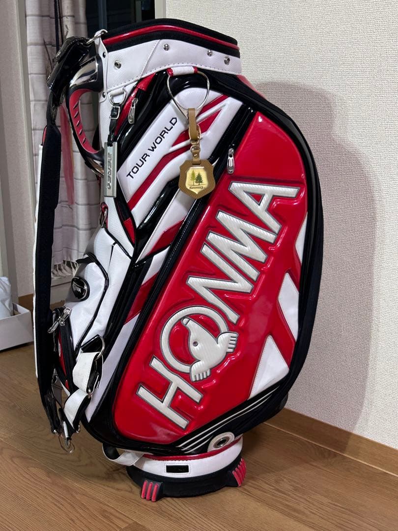 HONMA TOUR WORLD キャディバッグ レッド