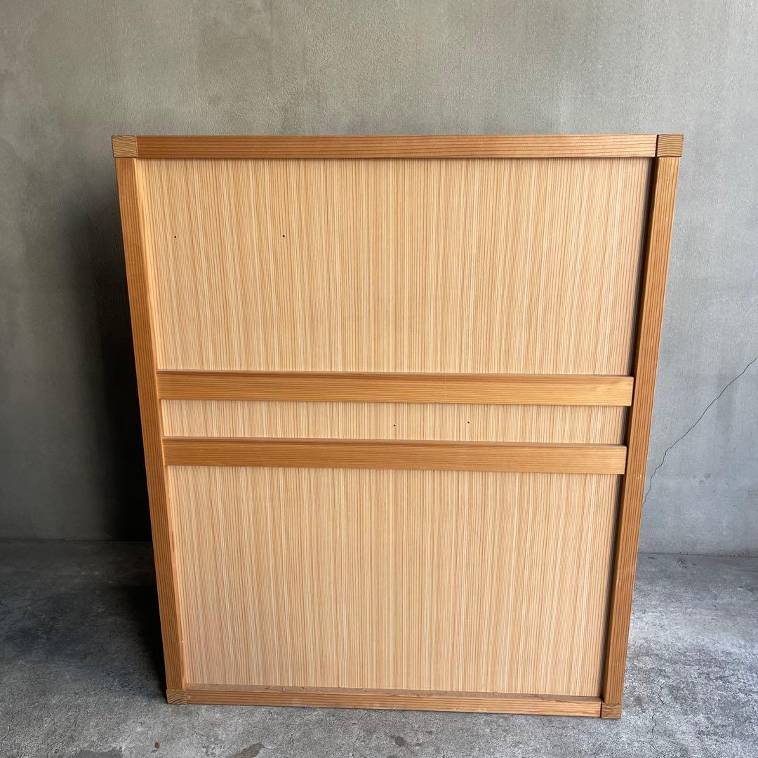 置水屋　茶道具　茶箪笥　茶棚　網代引戸