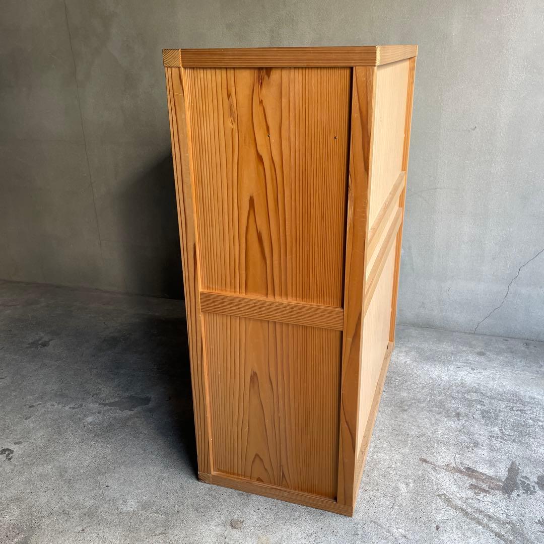 置水屋　茶道具　茶箪笥　茶棚　網代引戸
