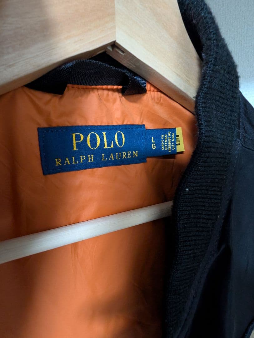 Polo Ralph Lauren MA-1 フライトジャケット ブラック