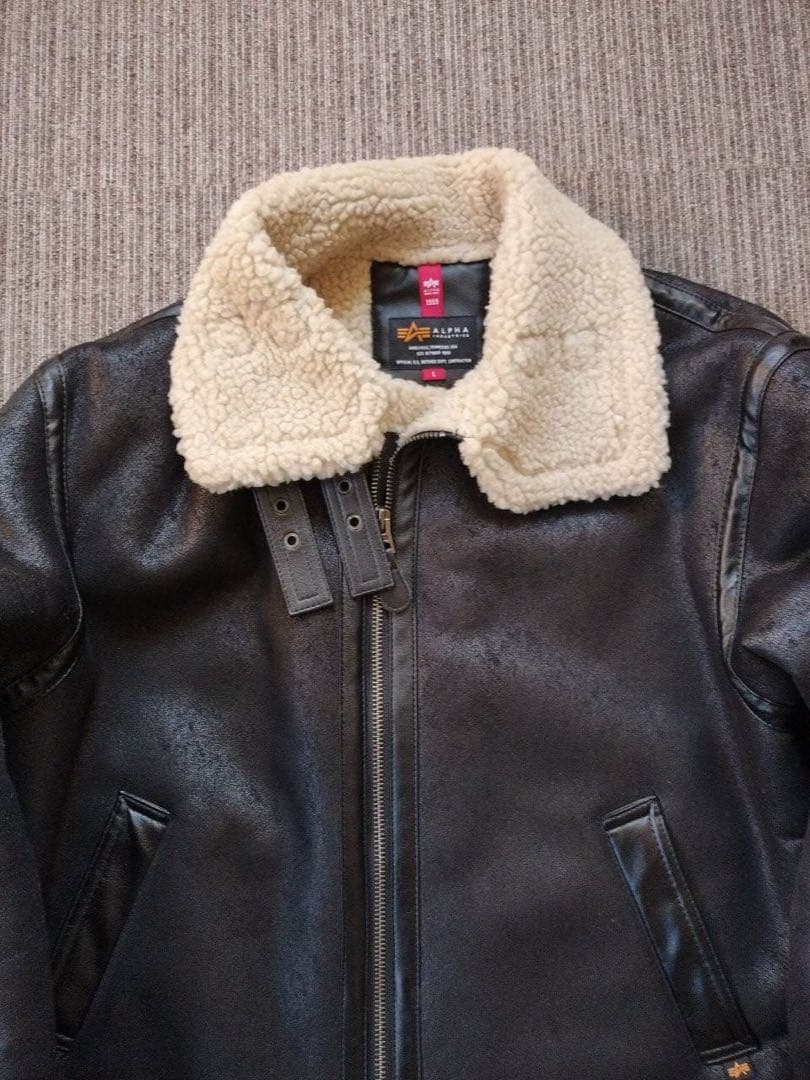 【igaram】ALPHA INDUSTRIES ジャケット ブラックL