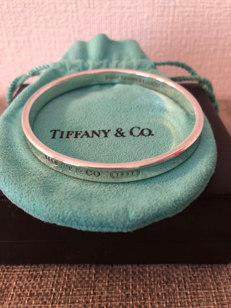 TIFFANYティファニー 1837 ナロー カフ シルバー バングルSV925