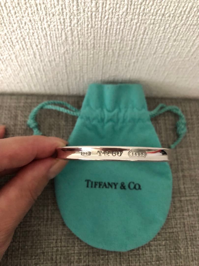 TIFFANYティファニー 1837 ナロー カフ シルバー バングルSV925