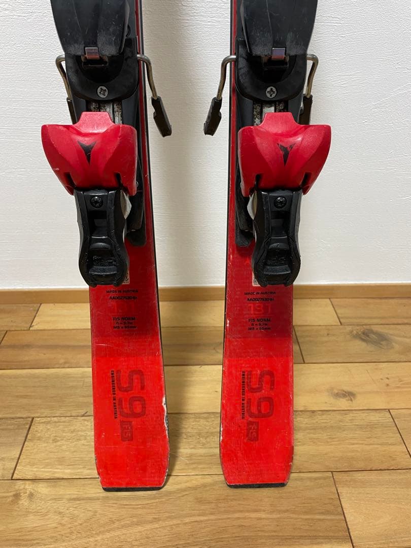 Atomic S9 FIS スキー 131cm SL用　ジュニア　アトミック