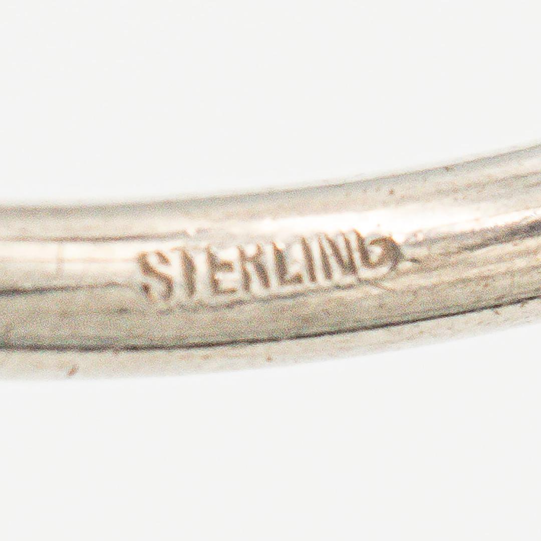 ヴィンテージ ティファニー コイル カフブレスレット シルバー 14K 80's