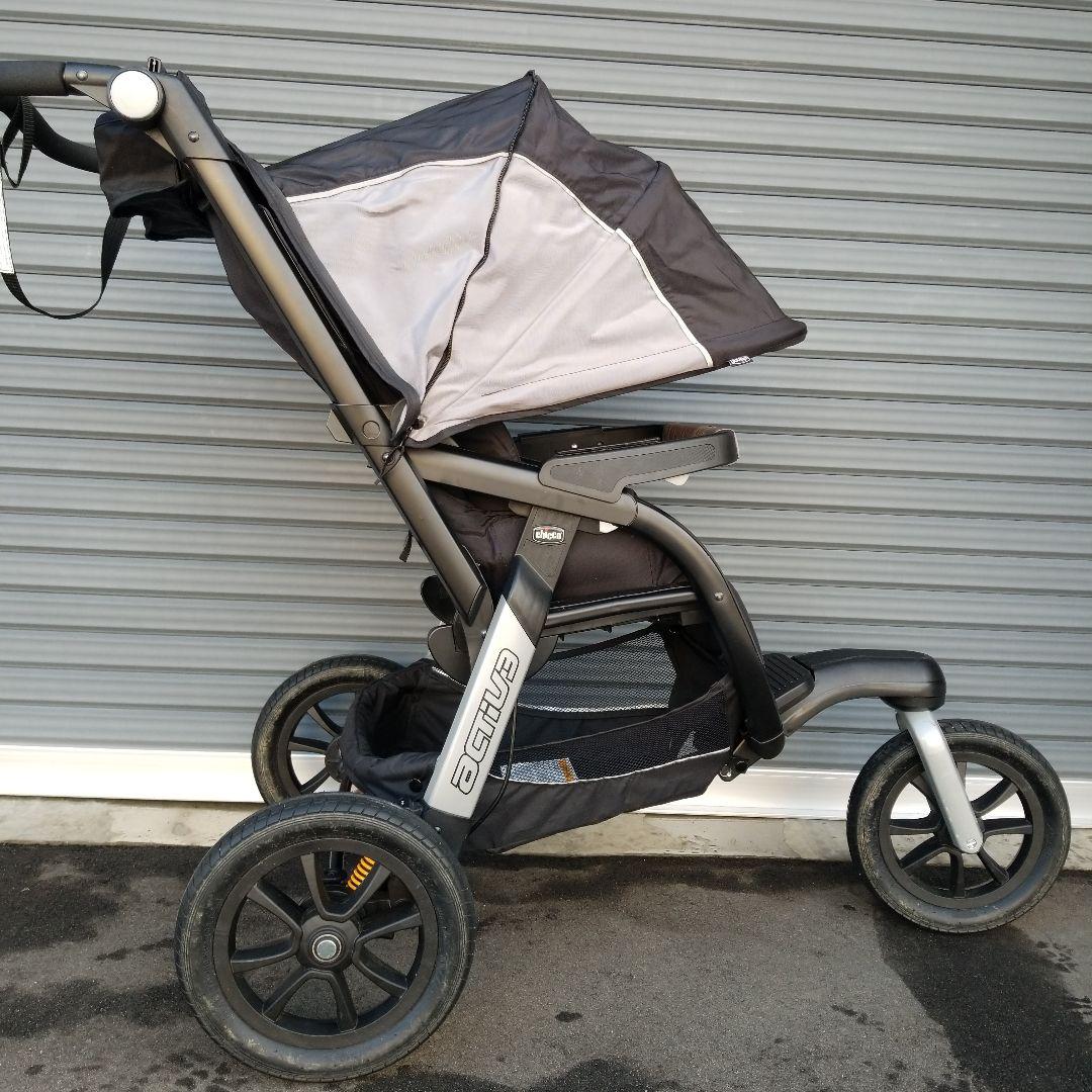 Chicco active ジョギング ランニング ベビーカー サスペンション付