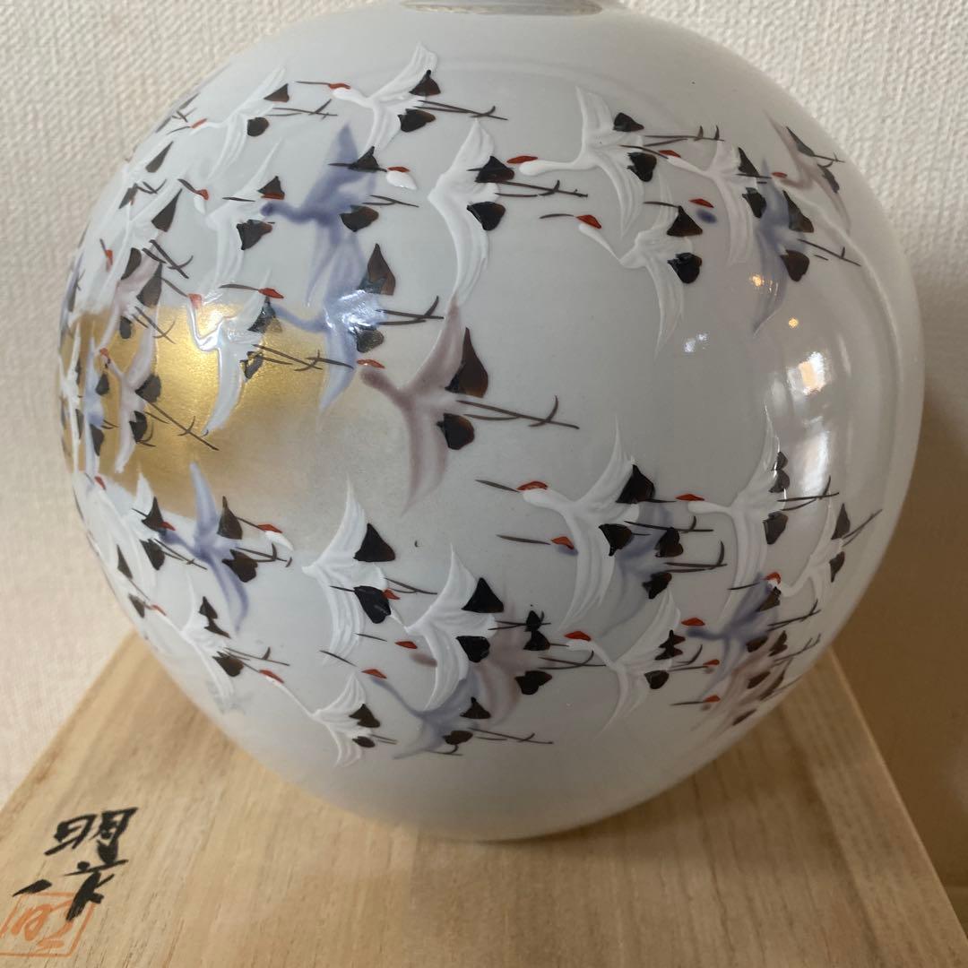 九谷焼　光崖二代 高明 作