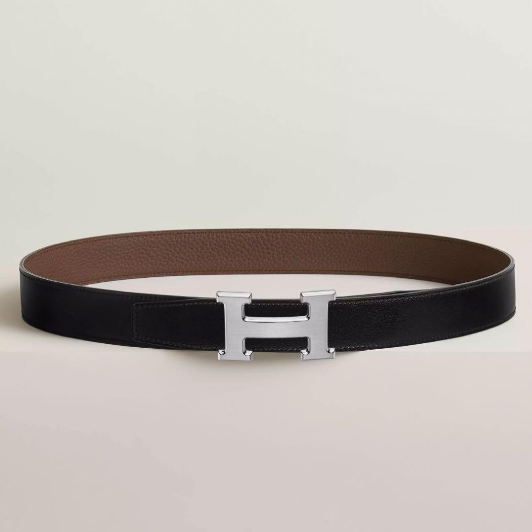 【新品】HERMES コンスタンス ベルト 90cm NOIR\CHOCOLAT
