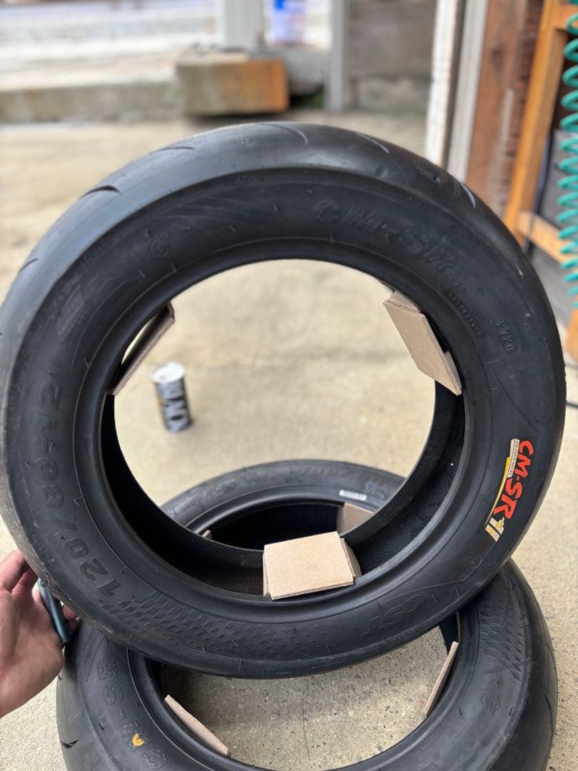 CST CM-SR 2nd 新品未使用前後セット！シグナスX〜NSR50等に！