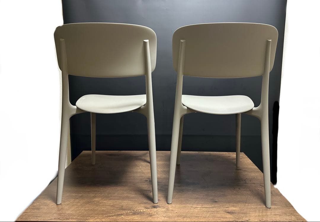 【2脚セット】　 calligaris　 SKINスキン グレー