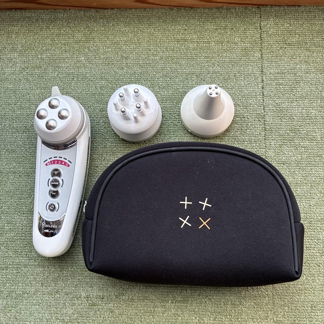 セルキュア美顔器 4モード 2ヘッド付き