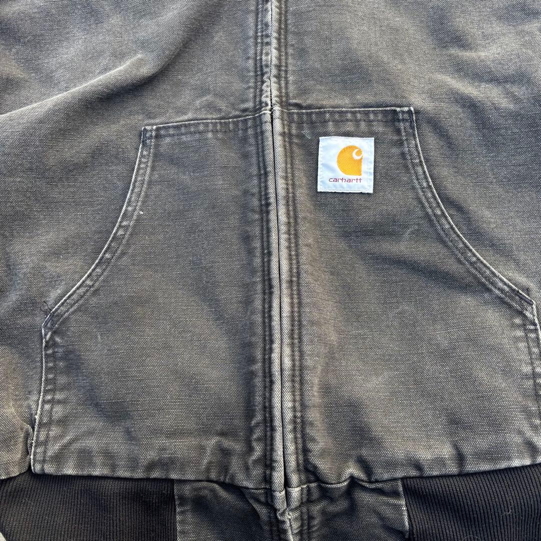 希少 80s 90s 星タグ Carhartt アクティブジャケット ブラック