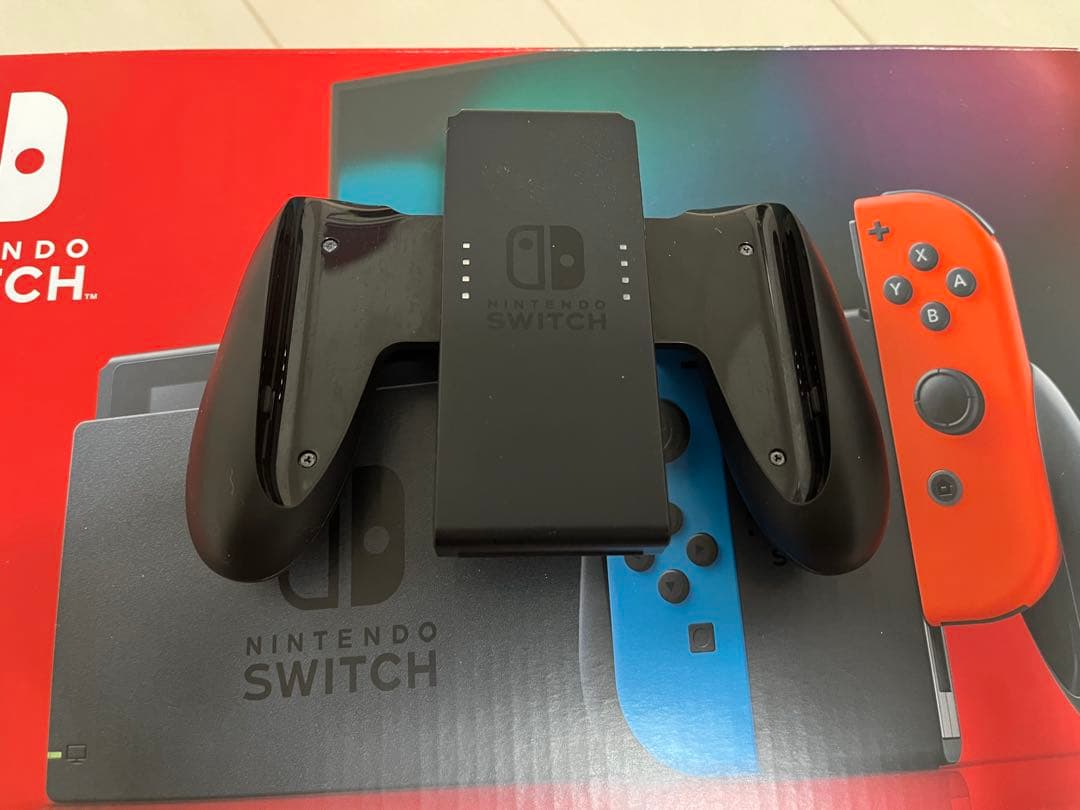Nintendo Switch(バッテリー強化版) ネオンレッド／ネオンブルー