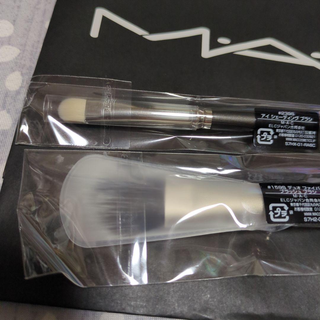 ☆彡専用☆彡 新品✨MAC 正規品　デパコス　メイクブラシセット 2本