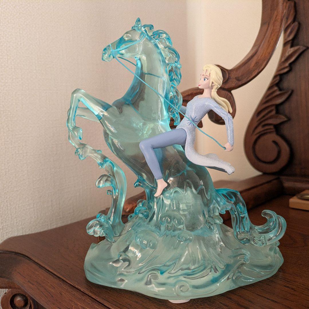 日本未発売 エルサ 水ノック フィギュア ディズニーショーケース 完売品