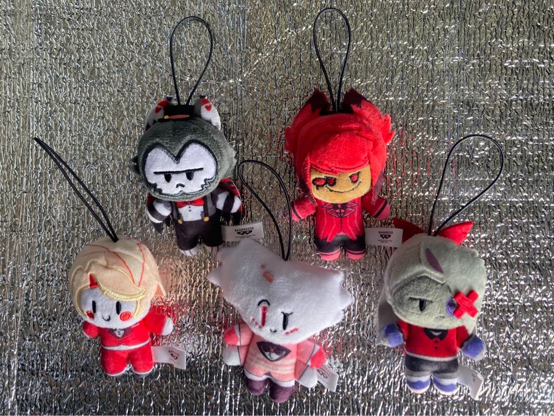 【送料込・防水梱包】ハズビン・ホテルへようこそ ほわぬい 5種 コンプリート