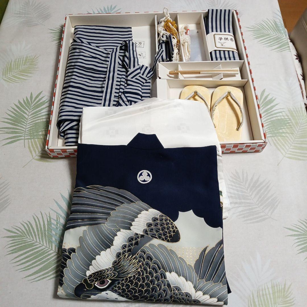 七五三 着物セット 鯉デザイン　レトロ品