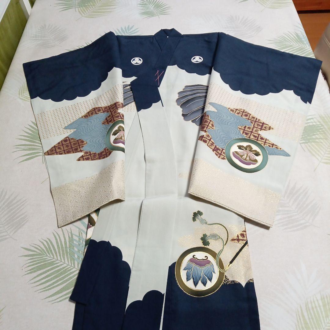 七五三 着物セット 鯉デザイン　レトロ品