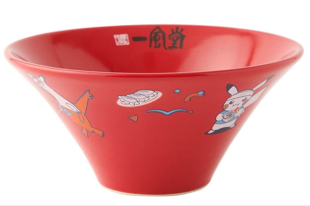 ポケモンセンター福岡限定　一風堂有田焼コラボ　ラーメンセット