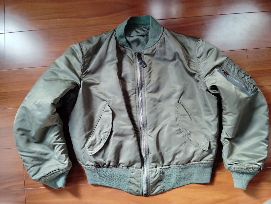 MA-1ジャケット グランドクルー　ALPHA社製 Made in USA