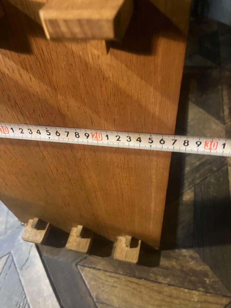 楔棚 木製 昭和レトロ 当時物 インテリア ビンテージ 古道具