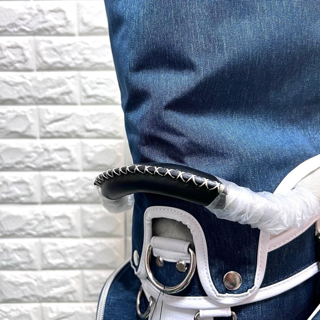 未使用　MAJESTY Heather Wheel キャディーバッグ　ネイビー