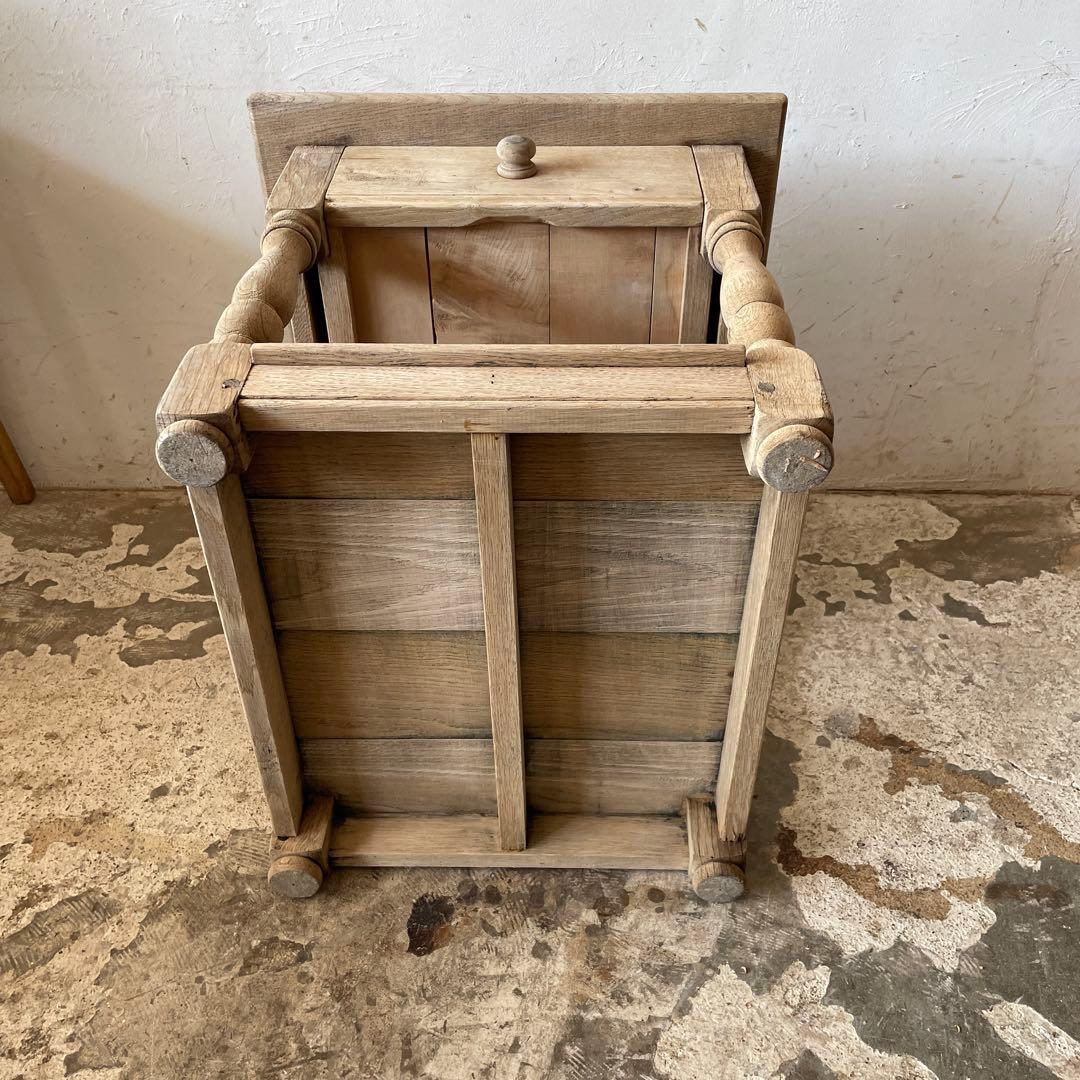 年末・年始SALE ビンテージ ドロワーサイドテーブル ベッドサイド　剥離