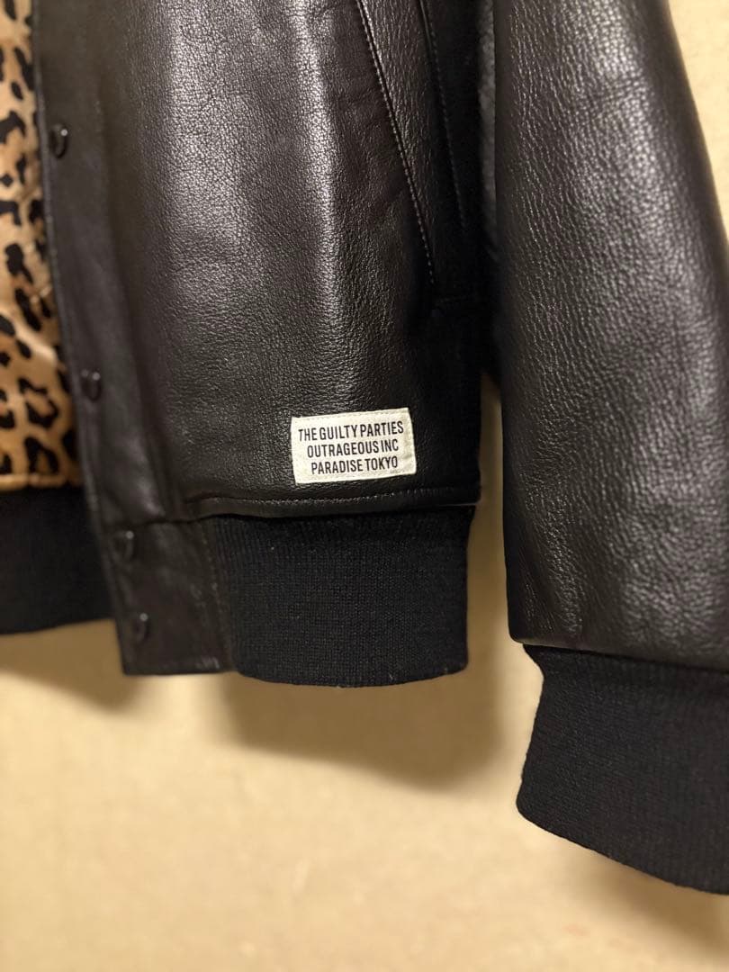 さくさくさん専用 WACKOMARIA FW23 LEATHER VARSITY