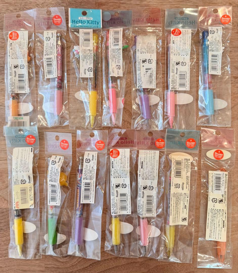 Hello Kitty ご当地キティボールペン9本シャープペンシル5本セット