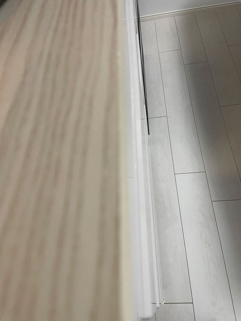 Fits プラス5段チェスト 幅75cmキャスター付きホワイト最終値下げ