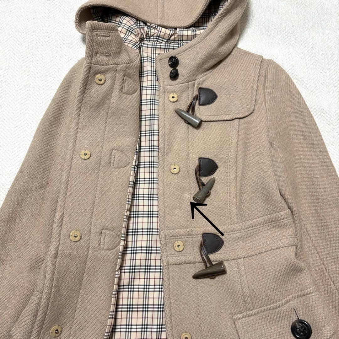 訳あり特価 BURBERRY BLUE LABEL ノバチェック ダッフルコート