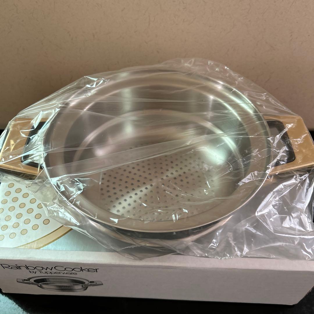 タッパーウエア　レインボークッカー19㎝用スチーマー　新品未使用品