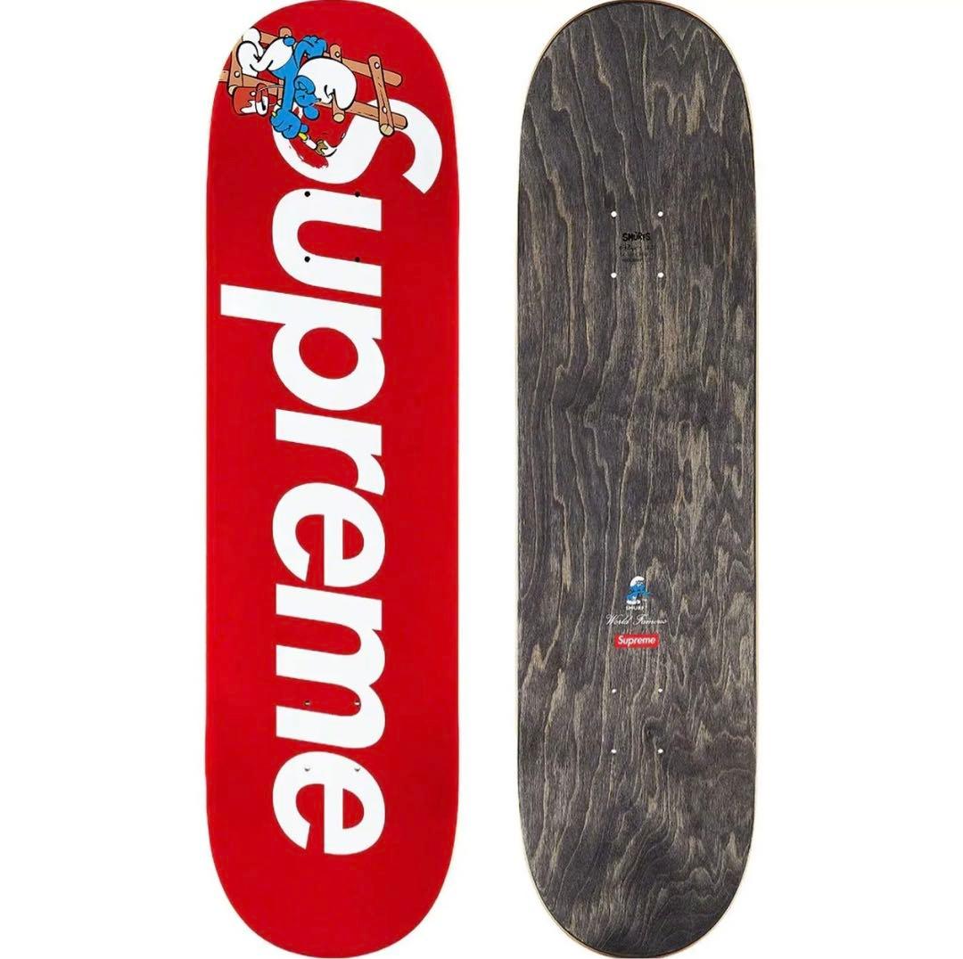 20aw Supreme smurfs Skateboard デッキ スマーフ