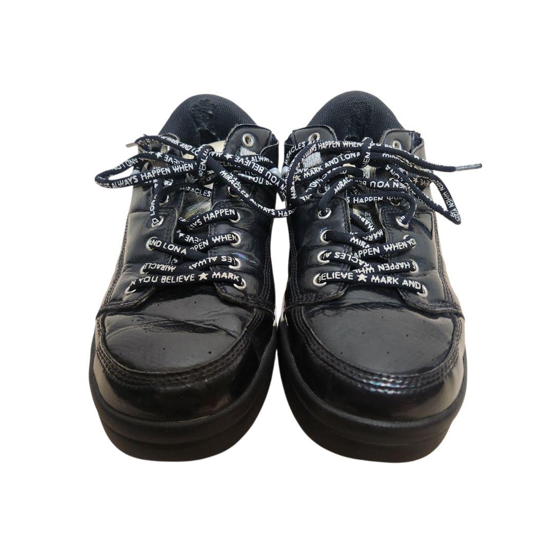 【お嬢】MARK&LONA×gravis ゴルフシューズ 黒×金 27㎝