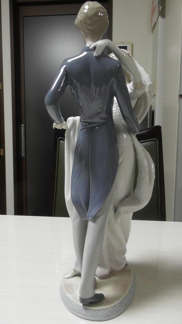 ヨシカネ　LLADRO　リヤドロ　【ウェディング・ダンス】H37　Ｌ510