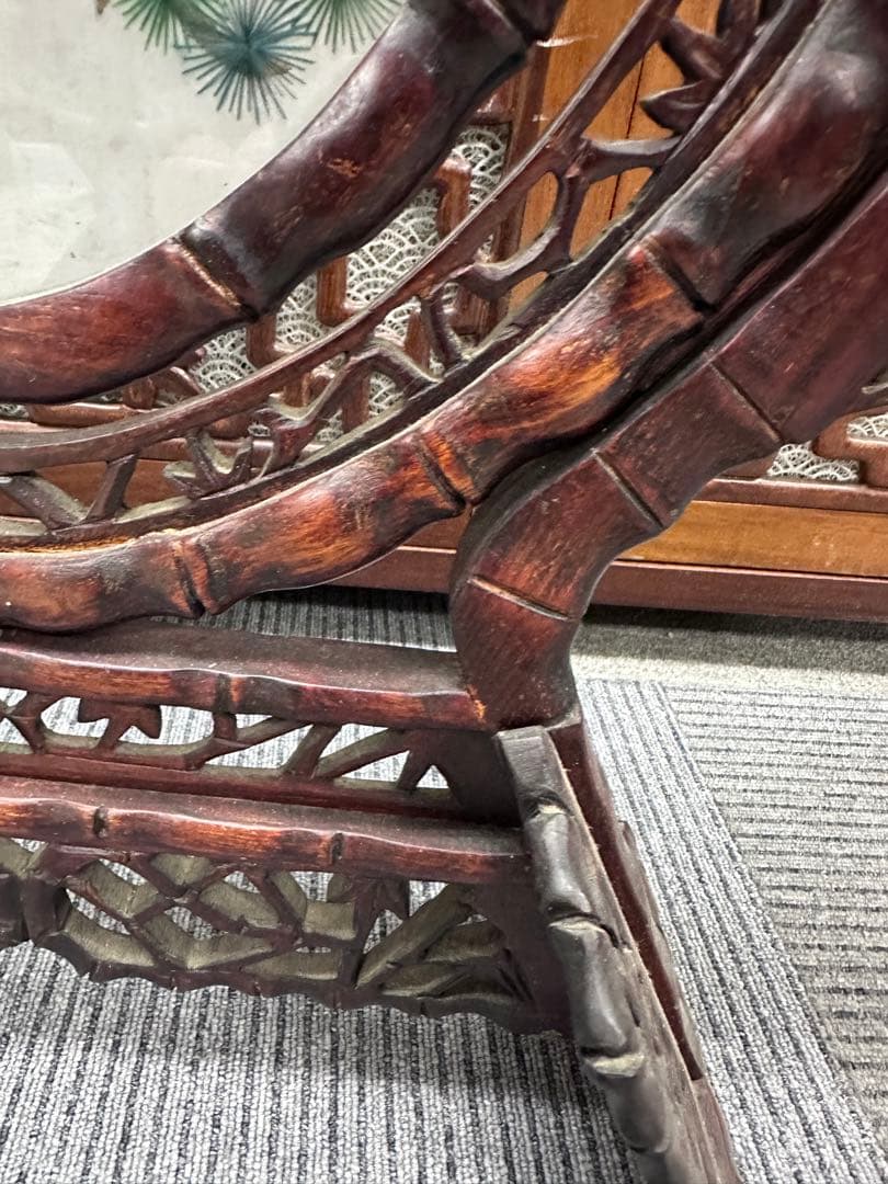 中国，苏绣，置物，鳥の刺繍，両面刺繍 、高級刺繍